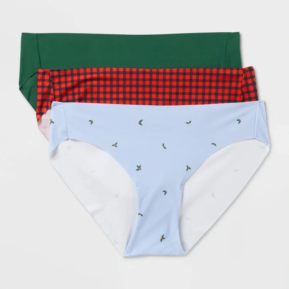 Auden Invisible Edge Bikini Underwear 3 Pack NIB XL